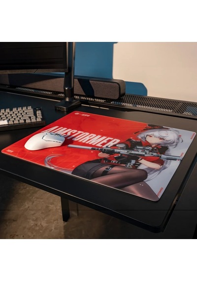 Dream Gamer Aim Stormer Float Glass Mousepad - Control Yüzey Red 2-500 X 400 Mm
