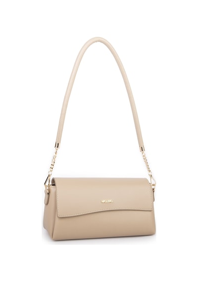 Nas Bag Kadın Sade Şık Omuz Ve Çapraz Çanta En 24 Cm Boy 12 Cm Kum Diğer