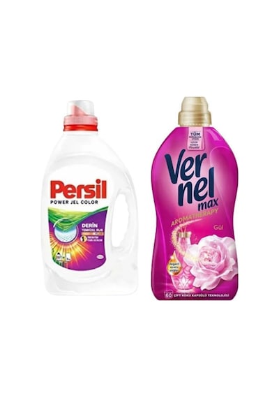Vernel Max Taze Gül 1,44l + Persil Color Jel 26 Yıkama set-hnkdtj-5136-5994 1400 ML