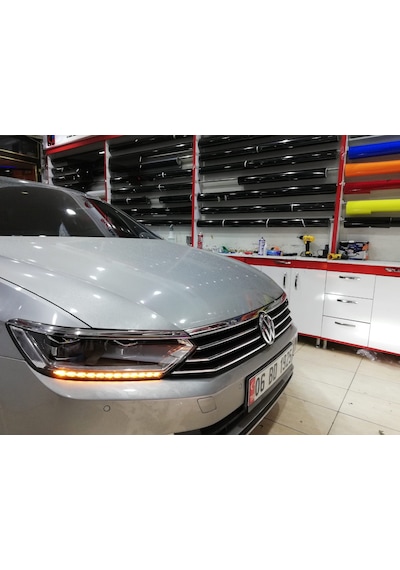Passat B8 Led Far Hıghlıne Kayar Sinyal B8 Uyumlu Sağ Sol Takım