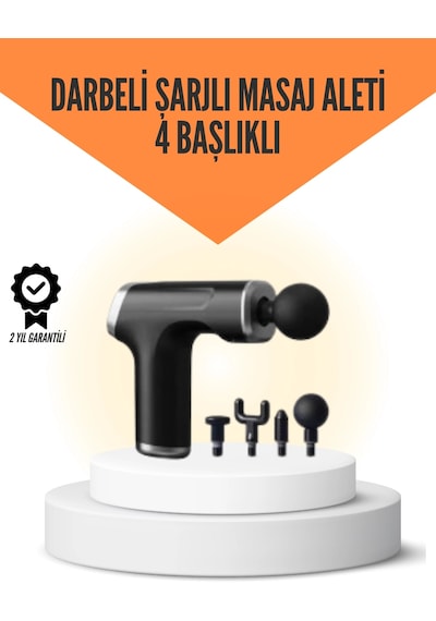 Sessiz Çalışan Taşınabilir Kas Masaj Aleti Çok Renkli