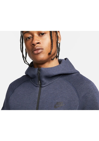 Nike Sportswear Tech Fleece Windrunner Full-zip Hoodie Erkek Sweatshirt-fb2921-473 Lacivert