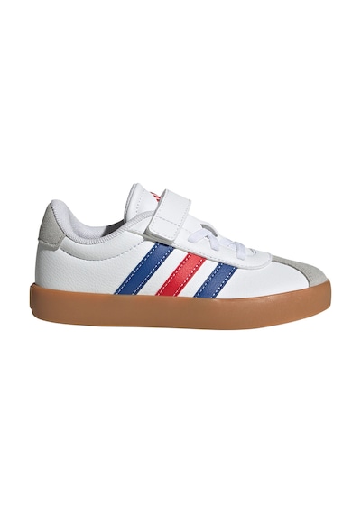 Adidas Vl Court 3.0 El C Beyaz Erkek Çocuk Sneaker Beyaz-mavı-kırmızı Çok Renkli
