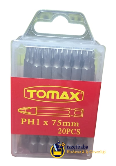 Tomax Ph1 X 75 Mm Bits Uç 20 Adet