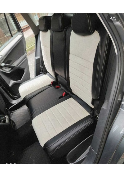 Volkswagen Tiguan 2016 2020 Arası Krem Bayb Face Siyah Deri Karışımı Krem Ip