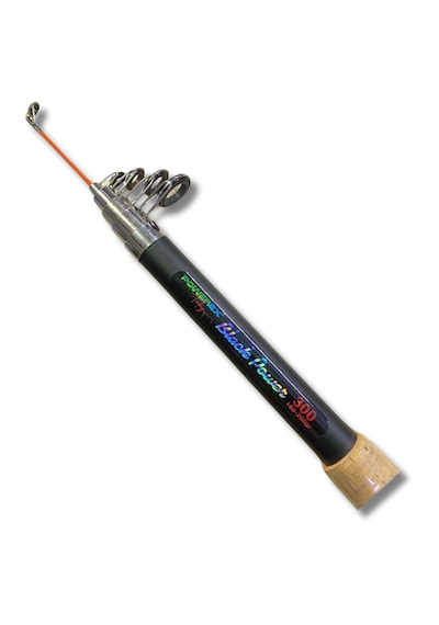 Powerex Black Power 2.70m. 150-200gr. Atarlı Uzun Sap Teleskopik Olta Kamışı 1