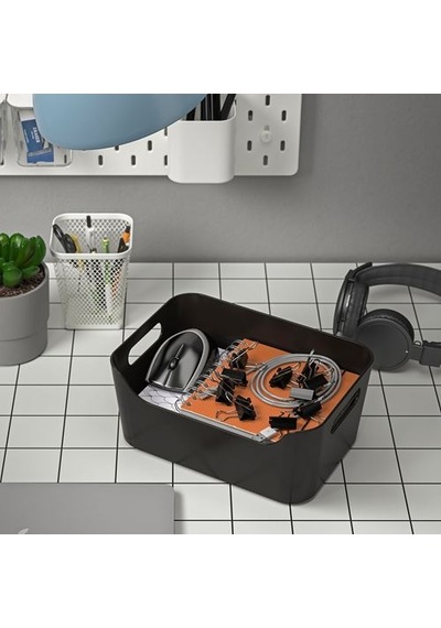 Ikea Uppdatera Kutu, Antrasit, 24x17 Cm