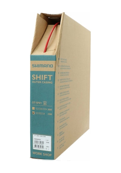 Shimano Sıs Ot-Sp41 Mtb/yol Vites Kablosu Kırmızı(y60098592) 2.5m Siyah