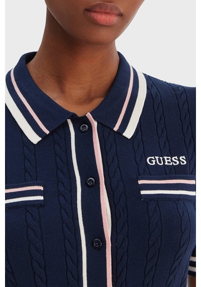 Guess Bayan Hırka V6rr02 Z4652 G7r1 Mavi Mavi