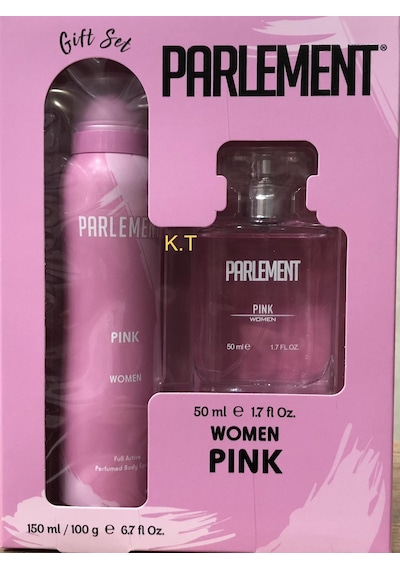 Parlement Pink Kadın Parfüm EDT 50 ML + Pink Sprey Deodorant 150 ML