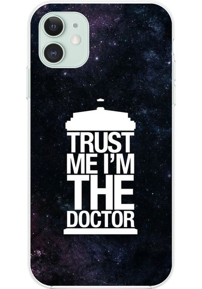 Apple Uyumlu iPhone 11 Şeffaf Kılıf Doctor Who Tasarımlı
