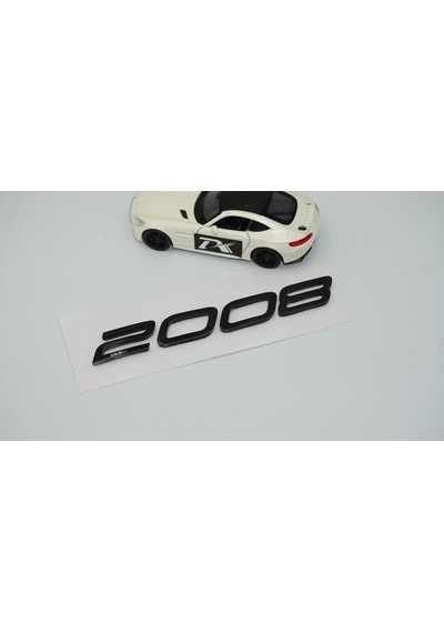 Dk Tuning Peugeot Yeni 2008 Bagaj 3m 3d Siyah Abs Yazı Logo