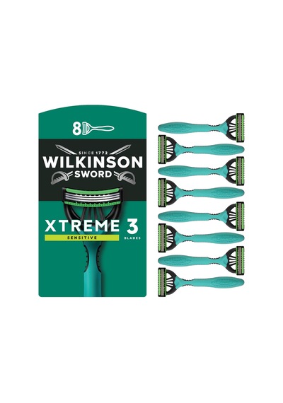 Xtreme 3, Oynar Başlıklı Kullan At Tıraş Bıçağı 8'li Paket