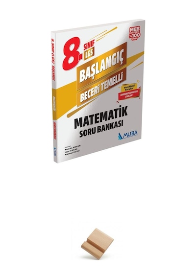 Muba Lgs 8. Sınıf 2027 Başlangıç Beceri Temelli Matematik Soru Bankası + Telefon Standı