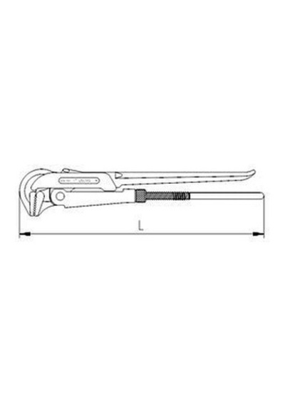 Sait Demirci Ba002 Maşalı Boru Anahtarı 325mm 1.5