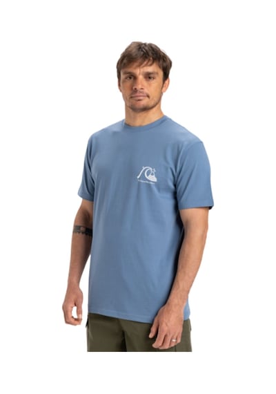 Quıksılver Quiksilver Evo Original Bs Erkek Mavi Tişört Blq0 Mavi