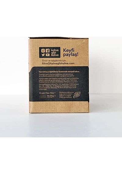 Kahvegibikahve Taptaze Pratik Filtre Kahve Sallama - 10'lu Klasik Paket