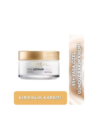 L'oreal Paris Yaş Uzmanı 50+ Kırışıklık Karşıtı Yenileyici Krem