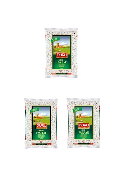 Duru Kuru Fasulye 7 MM 3 x 1 KG