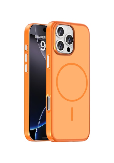 Teleplus iPhone Uyumlu 16 Pro Kılıf Darbe Korumalı Msafeli Pc Sert Lora Kapak
