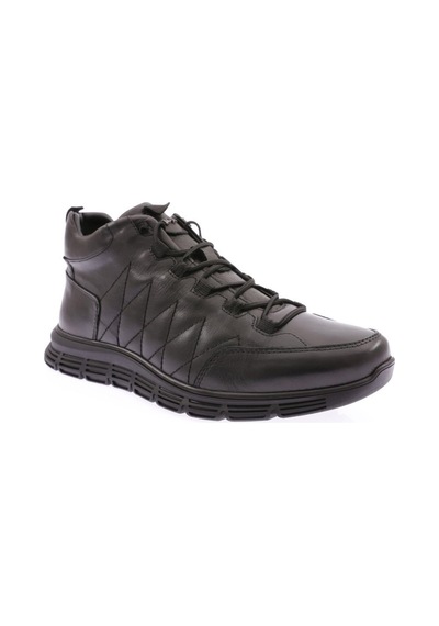 Dgn 14292 Erkek Casual Bağcıklı Bilek Bot 14292-17-R8723 Siyah