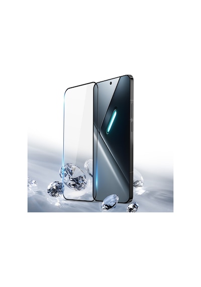Poco X8 Pro Max Uyumlu Tam Kaplayan Temperli Kırılmaz Cam Sorunsuz Parmak İzi Okur + Kamera Lens Koruyucu 2li Set