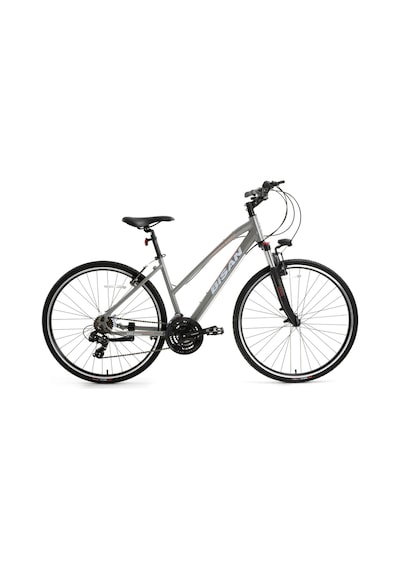 Bisan Trx 8200 Kadın Şehir Bisikleti 45cm V 28 Jant 21 Vites Metalik Gri Beyaz Pembe Çok Renkli