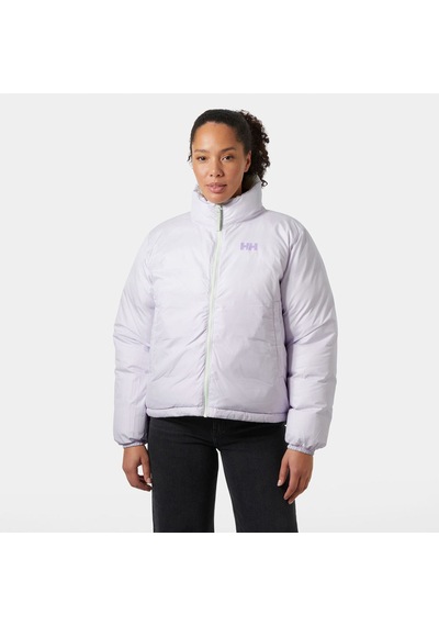 Helly Hansen Yu 23 Reversible Puffer Kadın Beyaz Dik Yaka Mont Beyaz