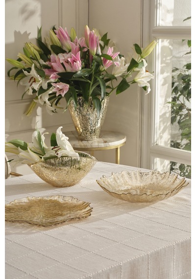 Karaca Home Jolie Dekoratif Tabak Gold 33 Cm