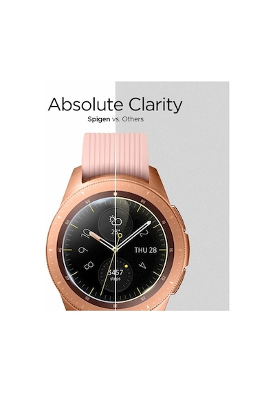 Galaxy Watch 42 Mm, Spigen Glass Tr. Slim Cam Ekran Koruyucu (3 P