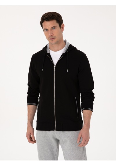 Cacharel Erkek Siyah Sweatshirt 50318867-vr046