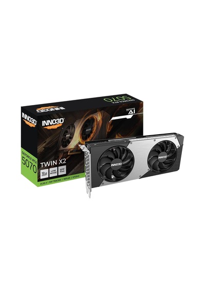Inno3d Geforce Rtx 5070 Twın X2 12gb Gddr7 192bit Dlss 4 Ekran Kartı