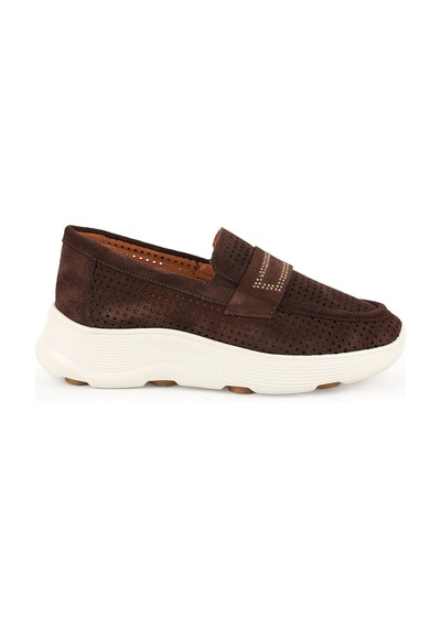 Mamma Mia Mammamia Kadın Kahve Hakiki Deri Comfort Sneaker Kalın Taban Bağcıklı Günlük Ayakkabı Mamma Mia Mammamia Kadın Kahve Hakiki Deri Comfort Sneaker Kalın Taban Bağcıklı Günlük Ayakkabı