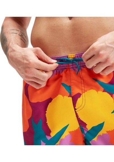 Speedo Digital Print Erkek Şort Mayo C-spe800330e5030- Sarı
