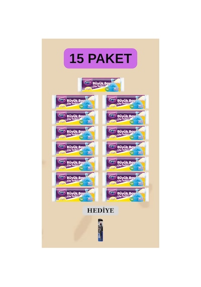 Çöp Torbası Büyük Boy 65x80 Prx002