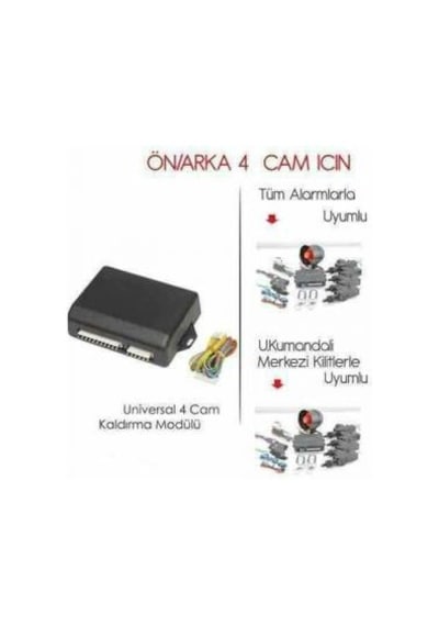 Oto Cam Kaldırma Modülü 4 Lü 12V.