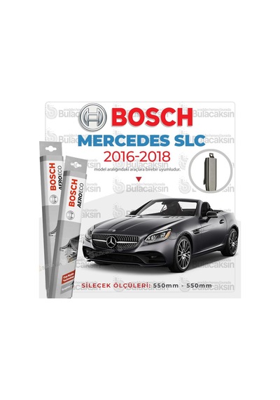 Mercedes Slc Muz Silecek Takımı 2016-2018 Bosch Aeroeco