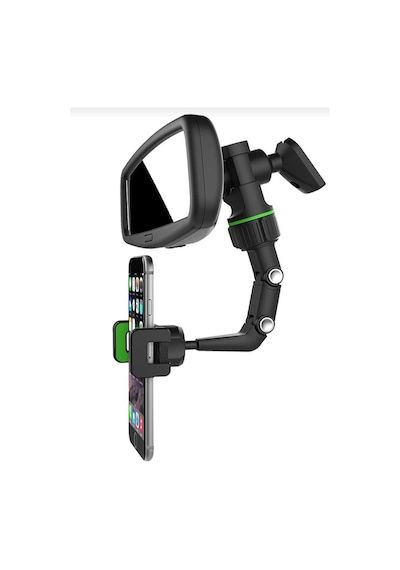 Dikiz Aynasına Takılı 360 Derece Dönebilen Cep Telefonu Tutacağı