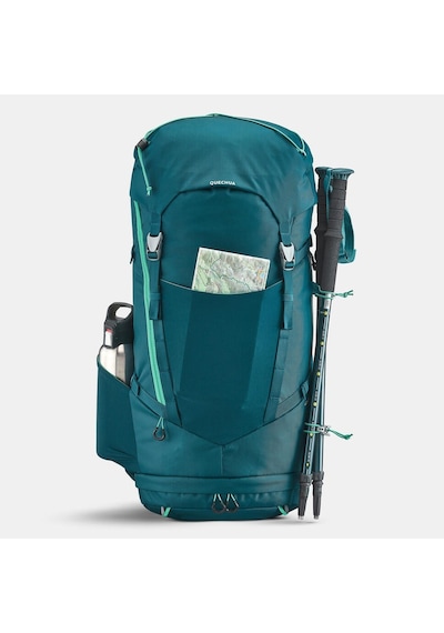 Quechua Çocuk Outdoor Sırt Çantası - 40+10 L - Mavi - Mh900 Turkuaz