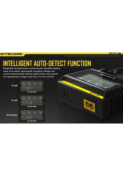 Nitecore D4 Pil Şarj Cihazı