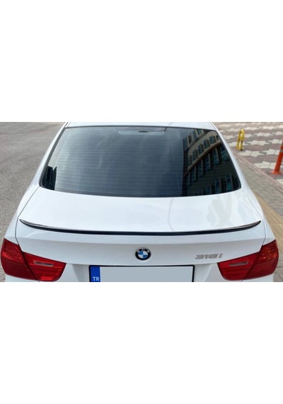 Bmw E90 Bagaj Üstü Spoiler Parlak Siyah Spoyler M Tech