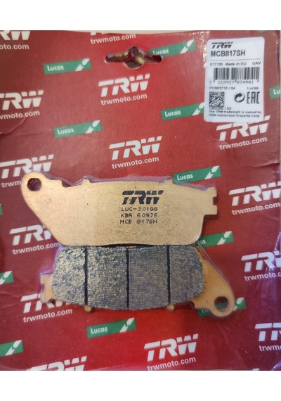 Trw Honda Vfr Arka Fren Balatası Mcb817Sh