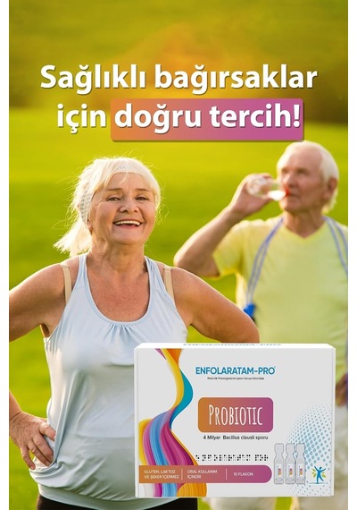 Tr Enfolaratam Pro Probiotic Probiyotik Bacillus Clausii Sporları 4 Milyar Yetişkin