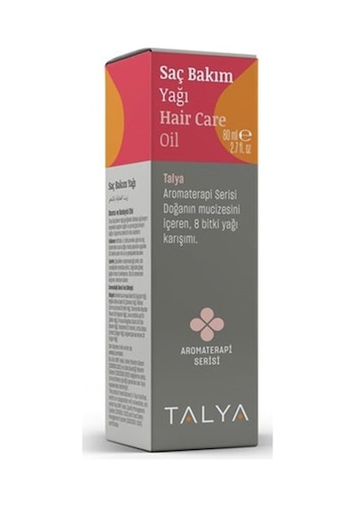 Talya Saç Bakım Yağı Onarıcı ve Besleyici Etki 8 Bitki Yağı Karışımı 80 ML
