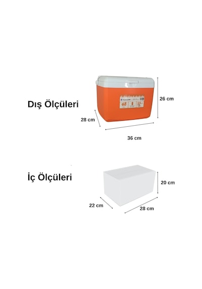 Freeze Peak Sunset Glide 14 Qt Soğutucu Buzluk 13 Litre 001