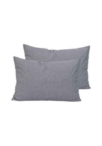 2 Li Ranforce Pamuk Füme Yastık Kılıfı 50x70