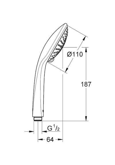 Grohe Euphoria El Duşu 3 Akışlı - 27222000 Diğer