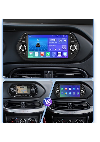 Exvol Fiat Egea Android Multimedya Carplay 2-32gb Hd Ips Ekran