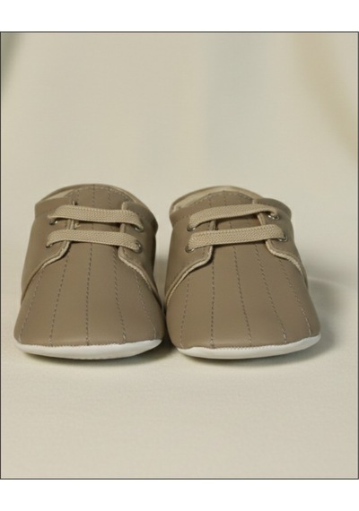 Swallow Bebluxbaby Nakışlı/lastikli Erkek Bebek Ayakkabısı Kahverengi