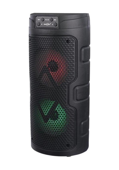 1926 Kablosuz Mikrofonlu Rgb Ledli Usb/tf/radyolu Taşınabilir Bluetooth Hoparlör Parti Speaker